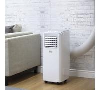 BLACK+DECKER BXAC40005GB 7000 BTU Portable 3-in-1 Air Conditioner, White