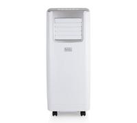 BLACK+DECKER BXAC40006GB 9000 BTU Portable 3-in-1 Air Conditioner, Dehumidifier, Cooling Fan, LED Display, 2 Fan Speed, 24 Hour Timer, Remote Control, White