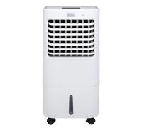 BLACK+DECKER, BXAC65007GB, 15L Portable 2-in-1 Air Cooler, 3 Modes, 3 Speed Settings, LED Display, 8 Hour Timer, Remote Control, 65W, White