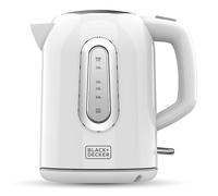 BLACK+DECKER BXKE2204E - Electric Kettle, 1.7L, 2200W, 360° Base, Lightweight, Automatic Boil Off, Water Light, Hidden Resistor, Removable Filter, Lightweight