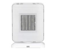 BLACK+DECKER BXSH37002GB Digital Eco Fan Heater,1800 W, Grey/White
