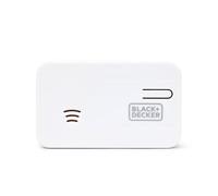 BLACK + DECKER CARBON MONOXIDE Alarm and Detector - 10YEAR Sealed Battery, 10 Year Sensor Life, CO Alarm for home, with Test Button, Portable