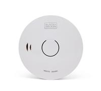 Black + Decker Connected Smoke Alarm. Wirelessly Interlinked. 10 Year Sealed Lithium Battery Included. Optical Sensor.