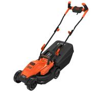 Black & Decker 1200W 32cm Electric Lawn Mower With Bike Handle- Orange
