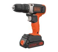 Black & Decker Cordless Drill Driver 18V Battery + Charger BCD001C1-GB