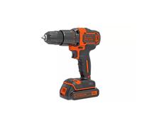 Black + Decker Cordless Hammer Drill with Battery - 18V