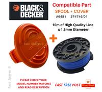 Black + Decker BESTA528 Spool + Spool Cover For Strimmer Trimmer FAST POST x1