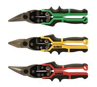 Black & Decker DWHT14676 3 PK 2.75" Forged Steel Blade Ergo Aviation Snips