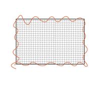 BLACK+DECKER Trailer Net - 2 x 3 m - Stretchy Elastic Band - In Storage Bag - Black