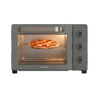 Black+Decker - Electric Oven BXOV3000E | 1500W | 30L | Top grill resistance | Convection | Timer 90 min | STAY ON function | Double glazing | Indoor lighting | Drip tray | Rotisserie
