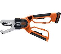 Black + Decker +GKC1000L-QW Battery-Powered Pruning Shears 18 V Lithium-Ion with 10 CM Blade Length