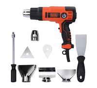 BLACK & DECKER KX2200K-QS Decapador Termico 2.000w De Alto Rendimiento, Temperatura De Funcionamiento 65-645 Degc, Caudal De Aire 360/720 L/min. Incluye 8 Accesorios Y Case for DIYers &...