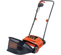 BLACK+DECKER Lawn Raker, 600W, Adjustable Height Scarifier with Large Capacity F