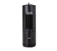 BLACK+DECKER Low Noise Mini Tower Fan with 2 Speeds, 12 Inch, 18W, Black, BXFT50003GB