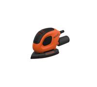 BLACK+DECKER Mouse 55W Detail Sander with 6 Sanding Sheets, BEW230-GB