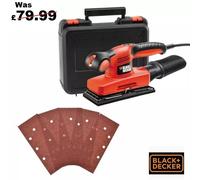 Black & Decker KA320EKA Orbital Sander 1/3rd Sheet 240 Watts