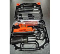 Black & Decker Orbital Electric Sander 1/3 Sheet inc Case and Sheets KA320EKA-GB