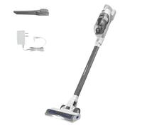 BLACK+DECKER POWERSERIES+ 16V MAX Cordless Stick Vacuum with LED Floor Lights, Lightweight, Multi-Surface, White (BHFEA420J)