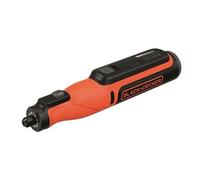 BLACK DECKER Rotary Tool 7.2V 52 Accessories In A Kit Box Lithium B/DBCRT8IK