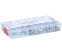 BLACK+DECKER Screw Assortment - 332 Pieces - PH1 - PH2 - Wood Screw Set