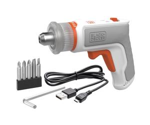 Black + Decker Screwdriver and Furniture Assembly Tool 3.6V