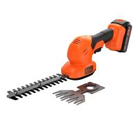 BLACK DECKER Shear Shrubber 18V 1 x 2.0Ah Li-ion For Grass Edges etc B/DBCSS18D1