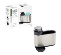 BLACK + DECKER Sink Tidy with Dispenser Stainless Steel