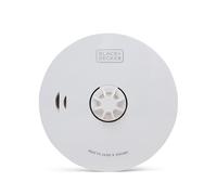 Black + Decker Smoke And Heat Alarm. Smoke Alarms For Home Battery Powered With 10 Year Battery Included. Easy To Install Smoke Detector Fire Alarm. Suitable For Hallways, Landings, Bedrooms.
