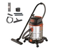 Black+Decker Vacuum Cleaner Solids and Liquids BXVC30XDE (1600 W, 30 liters)