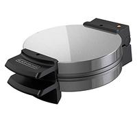 BLACK+DECKER WMB500 Traditional Belgian-Style Waffle Maker, Stainless Steel