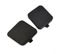 Black Decorative Cap Pair for Honda CRV Windshield Side 2007-11 | Made from high-quality ABS plastic, resistant to UV rays and weathering, ensures long-lasting durability