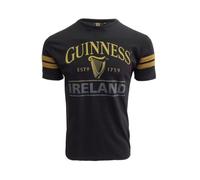 Black/Deep Tan Guinness T- Shirt - Xtra Small