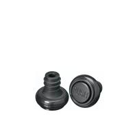 BarCraft Wine Vacuum Stoppers for KCBCWINSTOP, Pack of 2, Black