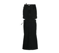 Black Denim Cut Out Skirt - female - The Attico - Denim Skirts - Black - W26 - Skirts W26