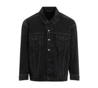 Black Denim Jacket Egg Shape - male - Saint Laurent - Denim Jackets - Black - L - Jackets L