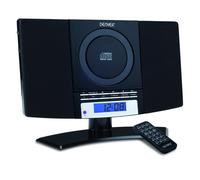 (Black) Denver MC-5220 | CD Player, FM Radio & Clock Alarm