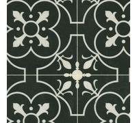 Black Designer Effect 2.0mm Textile Backed Vinyl Flooring Sheet-1mX4m Vinyl Flooring UK Black One Size