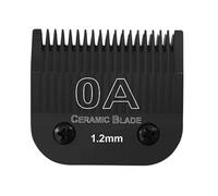 Black Detachable Pet Dog Cat Grooming Clipper Blade,Compatible for Andis,AG,AGC,AGP,AGRC,Compatible for Wahl,KM10 Series,Animals Clippers Trimmer Replacement Parts(OA(1.2mm))