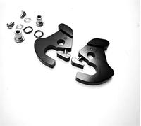 Black Detachable Rotary Mounting Sissy Bar Latch Clips Kit for Harley Series Comprehensive