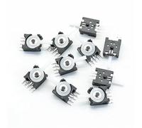 Black Detection Rocker Limit Swing Movement Switch 5 Feet Reset Left And Right Toggle 10Pcs