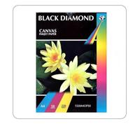 BLACK DIAMOND A4 MATT CANVAS TEXTURED INKJET PHOTO PAPER - 200 SHEETS