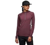 Women's hooded sweatshirt Black Diamond Alpenglow Pro Rouge M