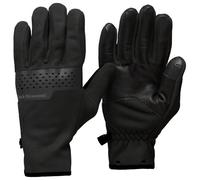 Leather gloves Black Diamond Alpine Fleece Noir S
