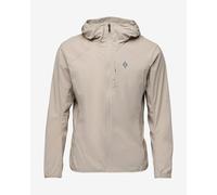 Black Diamond Alpine Start lightweight hooded jacket beige - M