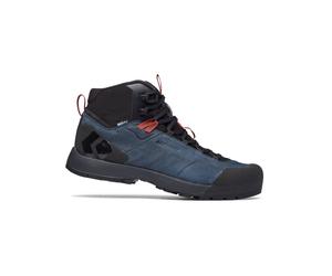 Black Diamond - Approach Shoes - Mission Leather Mid Men's Wp Eclipse/Red Rock for Men in Leather - Size 6,5 UK - Blue Blue 6.5 UK