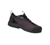 Black Diamond - Approach Shoes - W Mission Lthr Lw Wp Mulberry/Black for Women in Leather - Size 5 UK - Purple Purple 5 UK