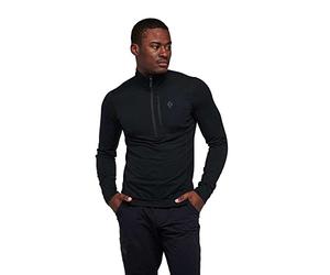 Black Diamond BD66258 Coeficent LT1/4 Zip, Black, M