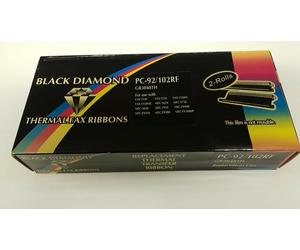 Black Diamond BrotherPhilips Thermal Fax Ribbons 2 Packs