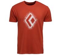 Black Diamond - Chalked Up 2.0 S/S Tee - T-shirt size M, red