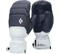 Black Diamond - Classic ski mittens - W Mission Mx Mitts Charcoal Belay Blue for Women in Leather - Size M - Grey Grey M
